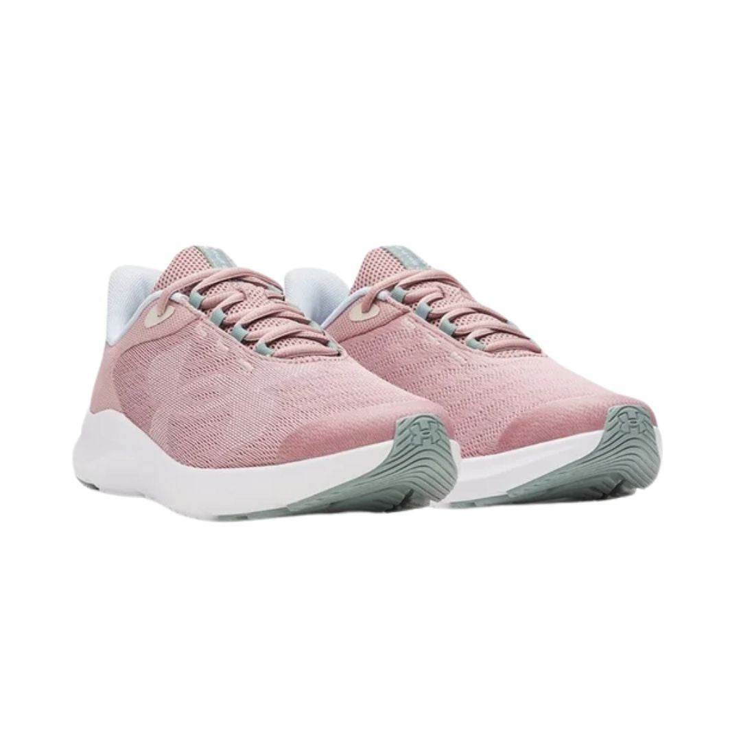 UA Pursuit 4 Big Logo Grade School Running Shoes