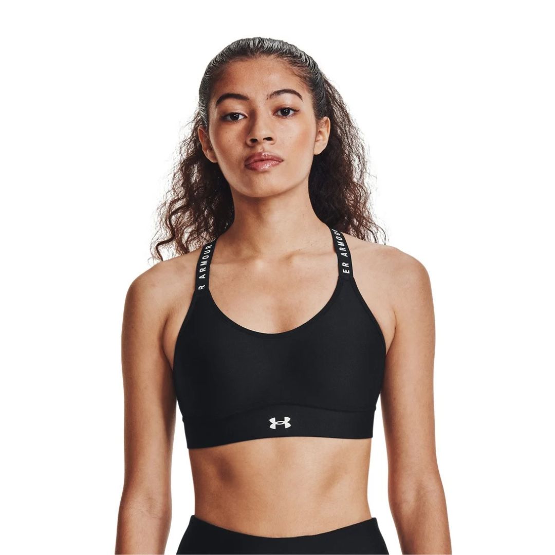 UA Infinity Mid Covered Sports Bra