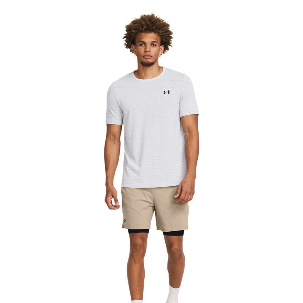 UA Vanish Seamless Grid Short Sleeve