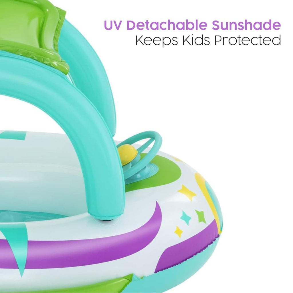 Space Splash Shaded Baby Boat 1.07m x 1.12m