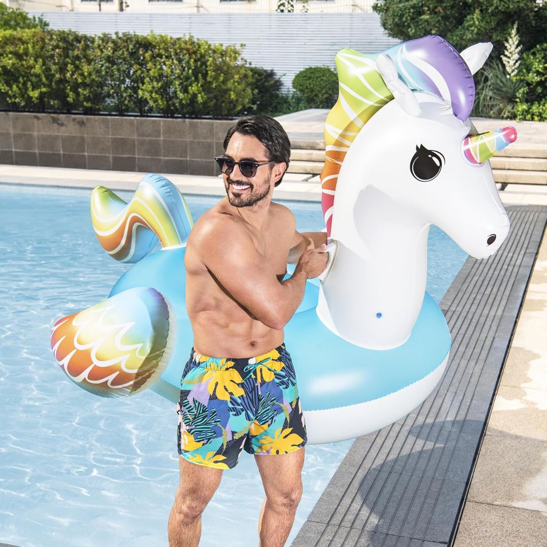Supersized Unicorn Ride-On 2.24m x 1.64m