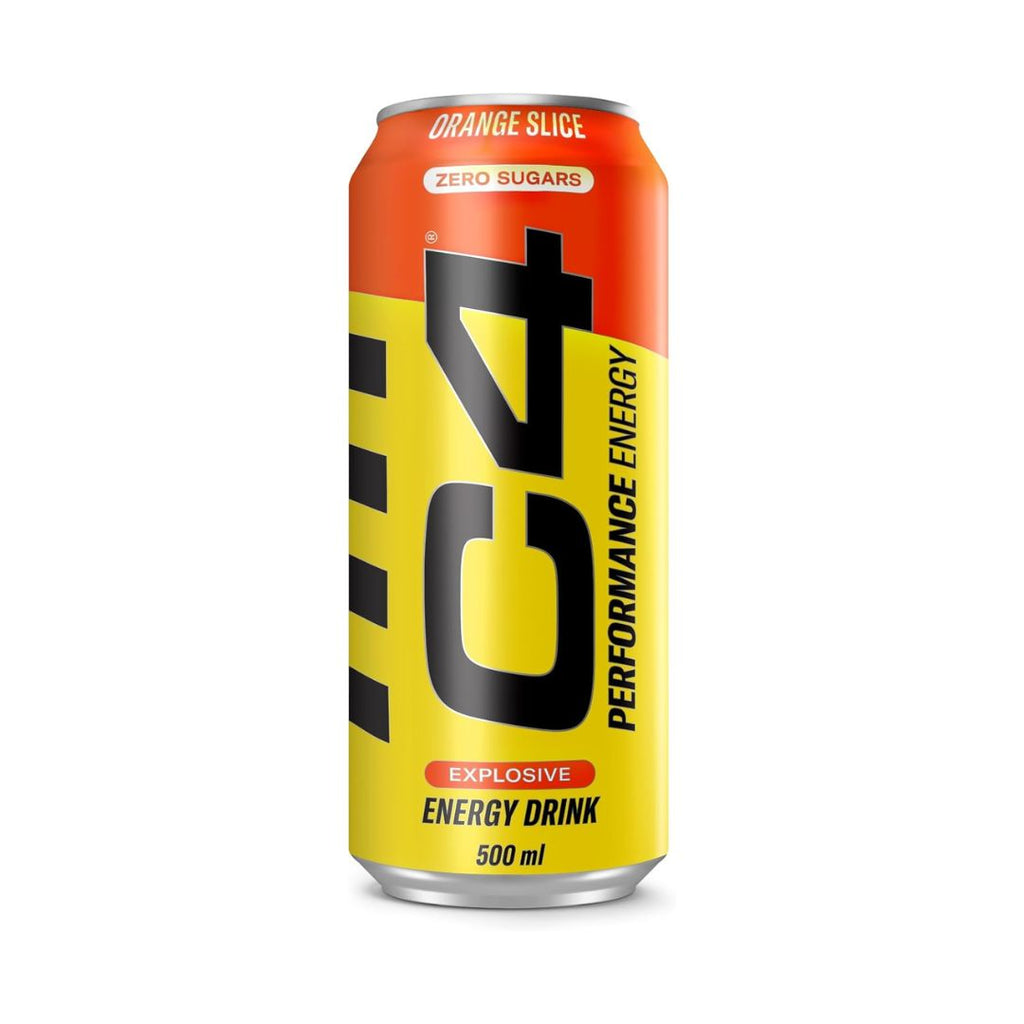 C4 Energy Drink 500 Ml Orange Silce
