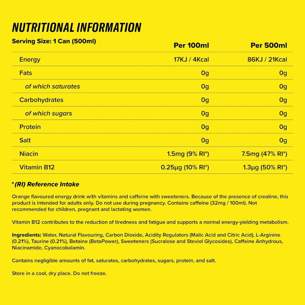 C4 Energy Drink - 500 ml millions strawberry