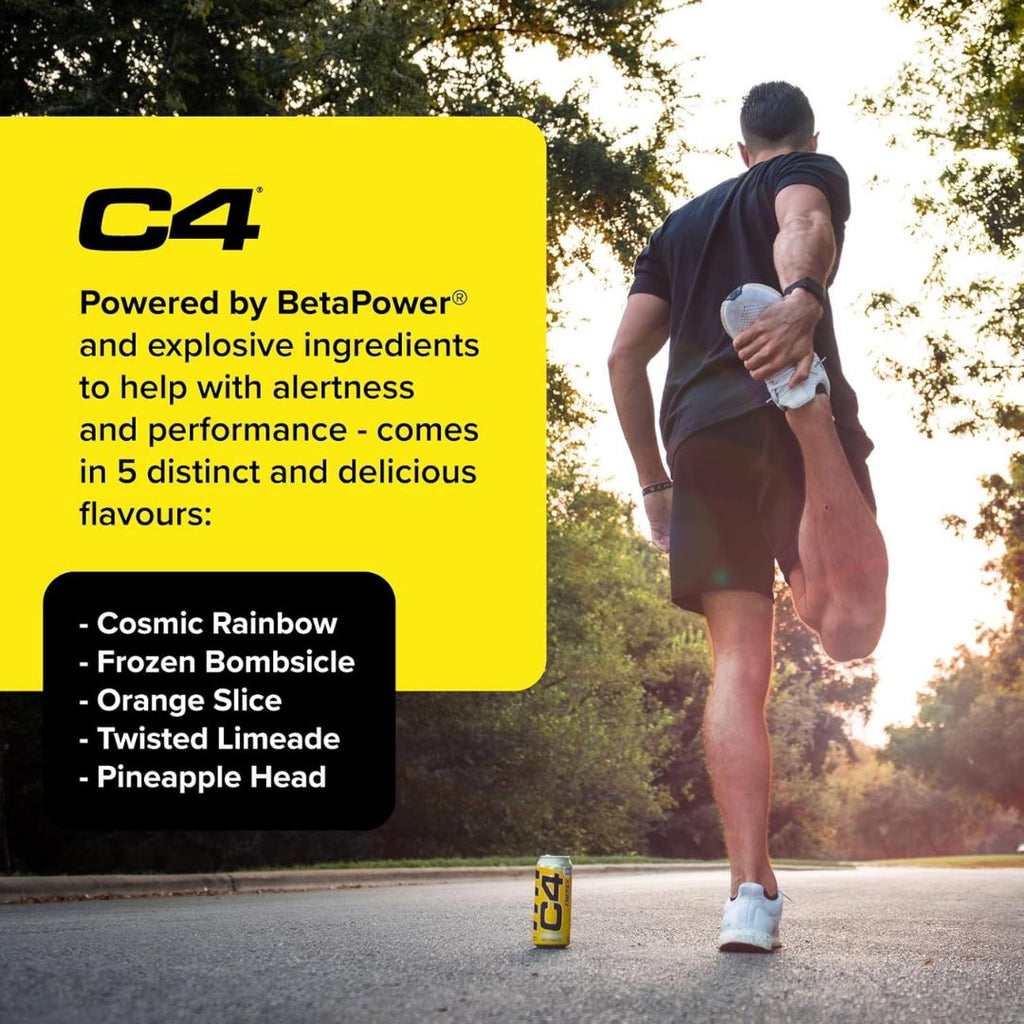 C4 Energy Drink 500 Ml Orange Silce