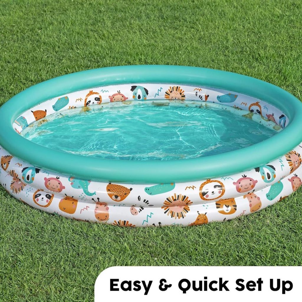 Safari Pals Kiddie Pool 1.22m x H25cm