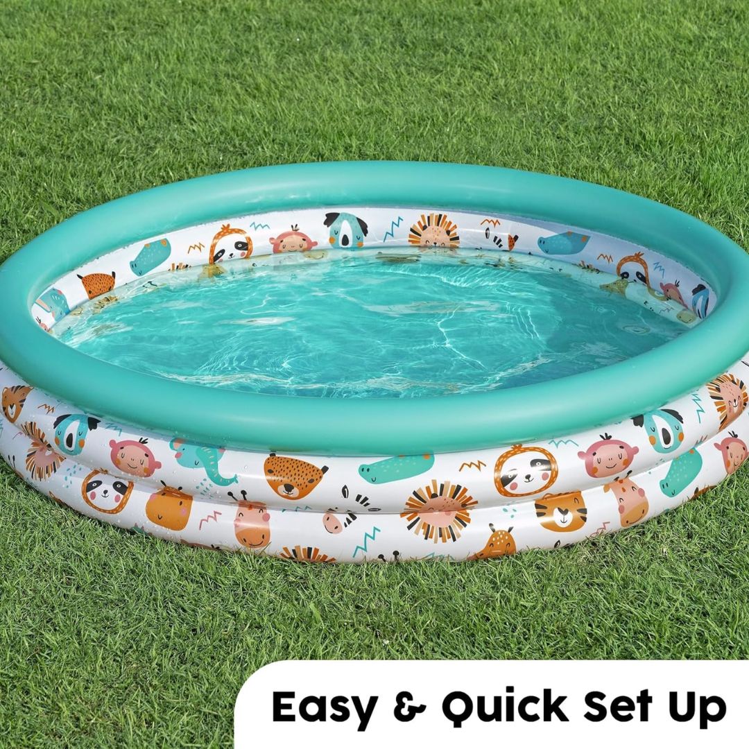 Safari Pals Kiddie Pool 1.22m x H25cm