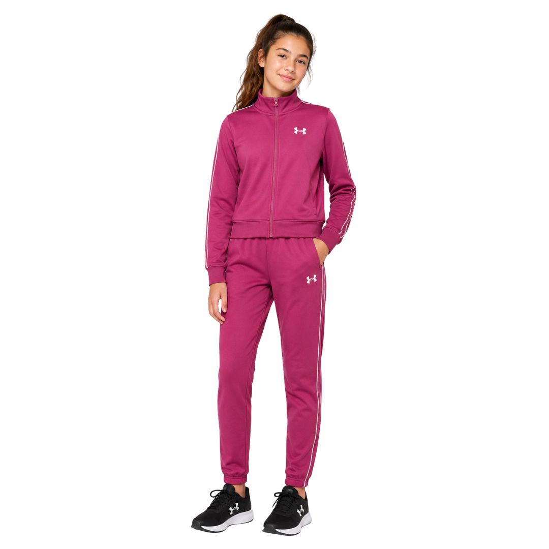 UA Icon Knit Crop Tracksuit