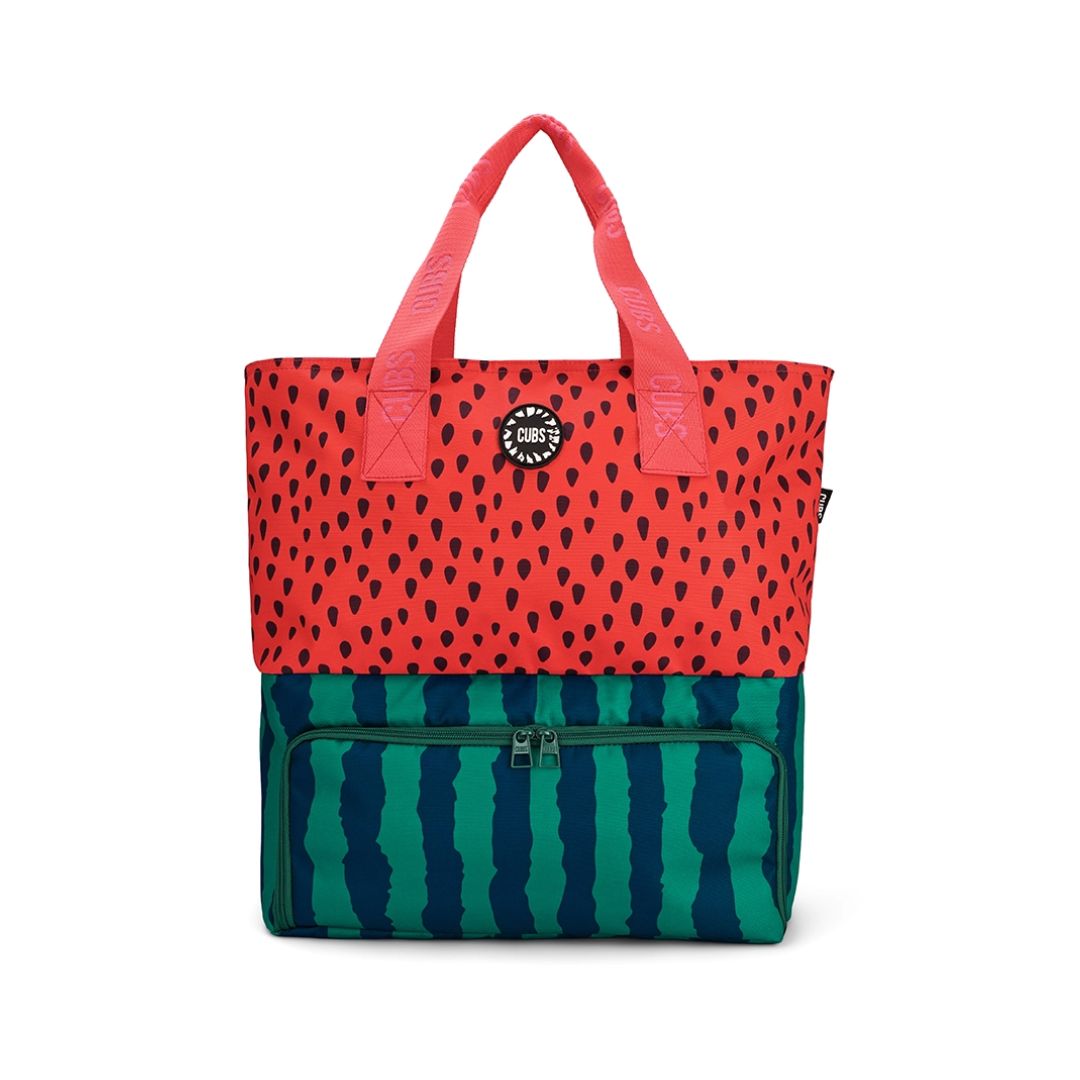 Red Watermelon Seeds Tote Cooler 41 L