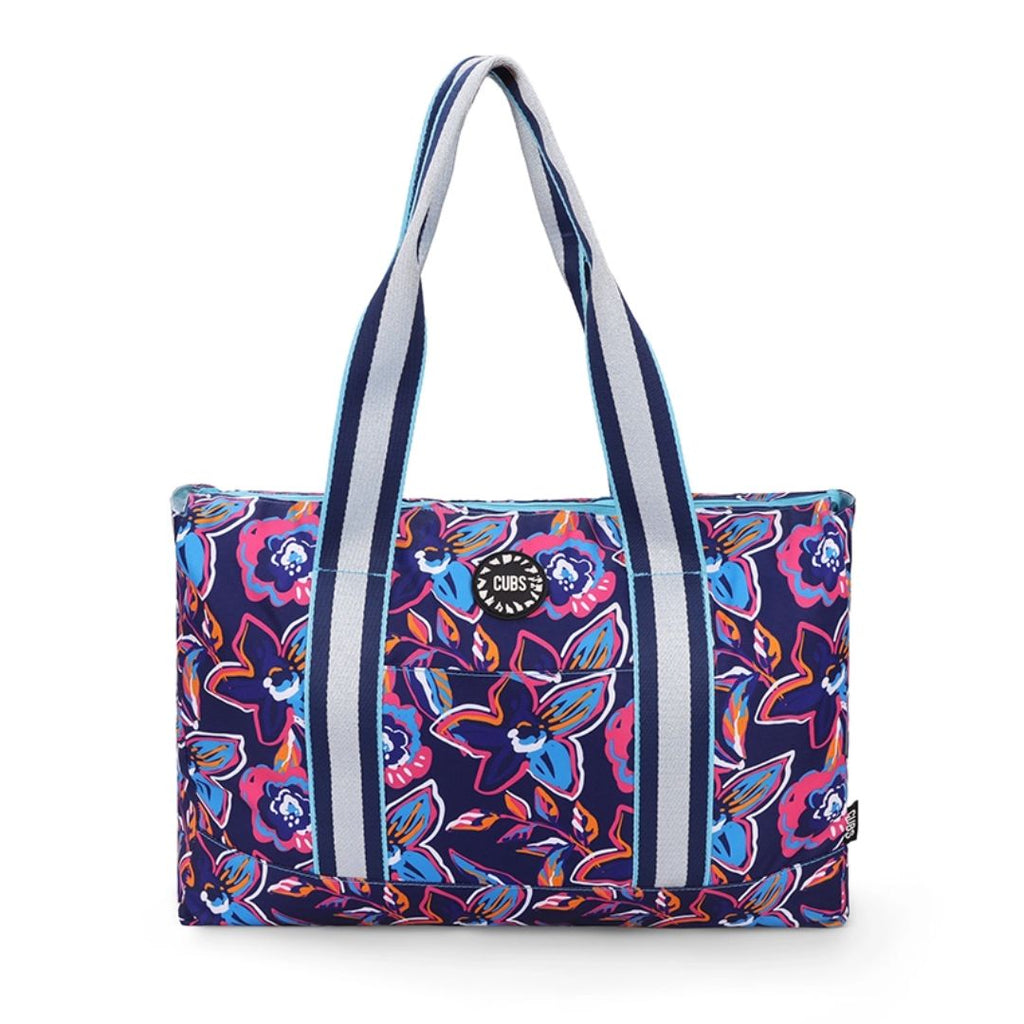 Stars and Flowers Double Face Tote Bag 19 L