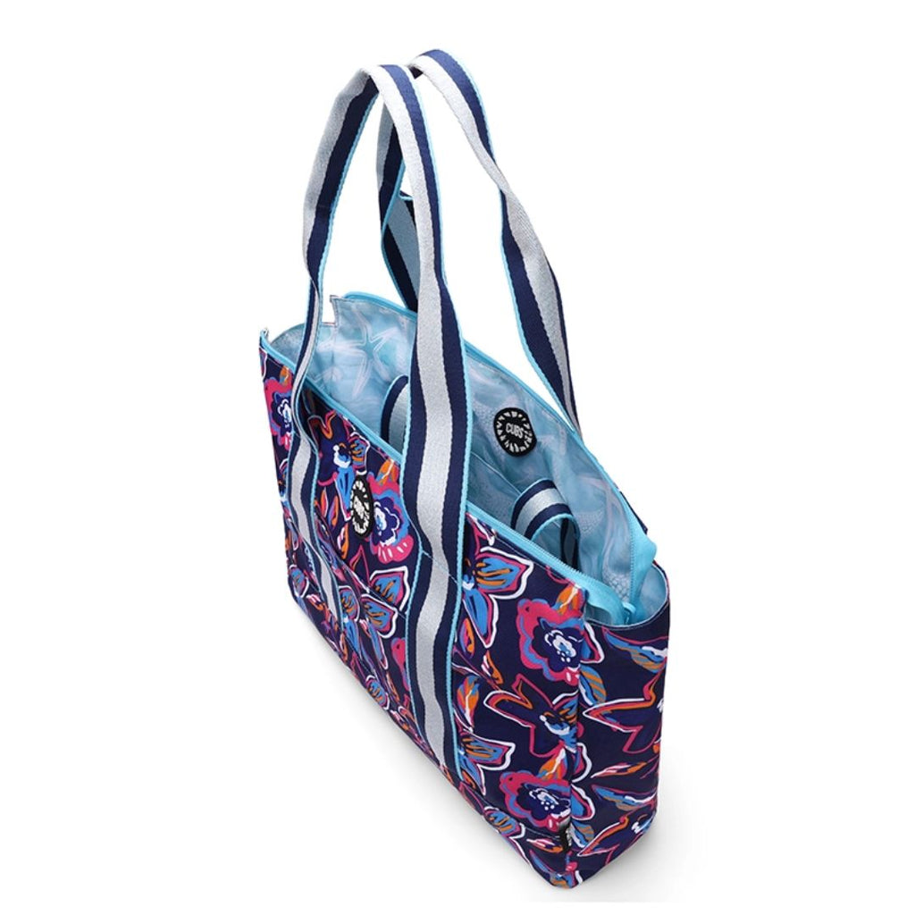 Stars and Flowers Double Face Tote Bag 19 L