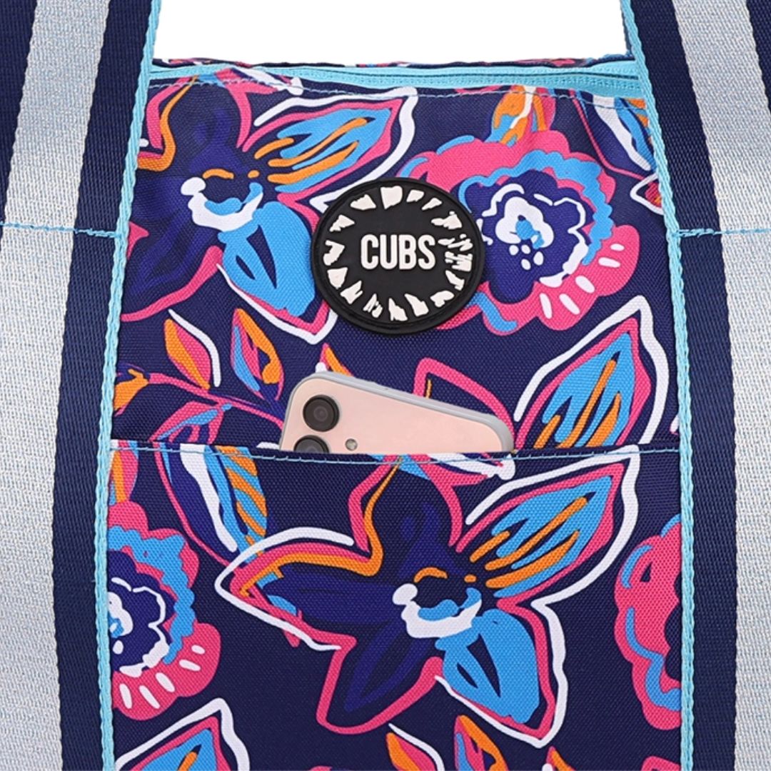 Stars and Flowers Double Face Tote Bag 19 L