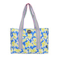 Ships and Flowers Double Face Tote Bag 19 L