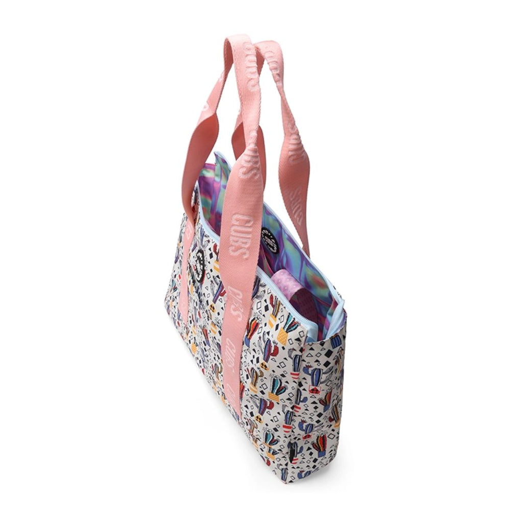 Pastel Colors and Cactus Double Face Tote Bag 19 L
