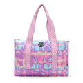 Pastel Colors and Cactus Double Face Tote Bag 19 L