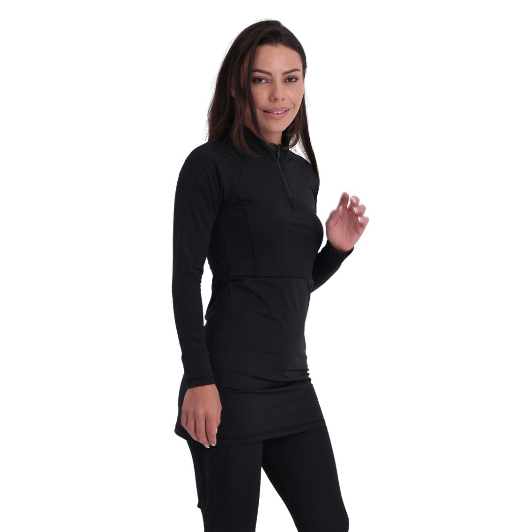 Contour Zip Top
