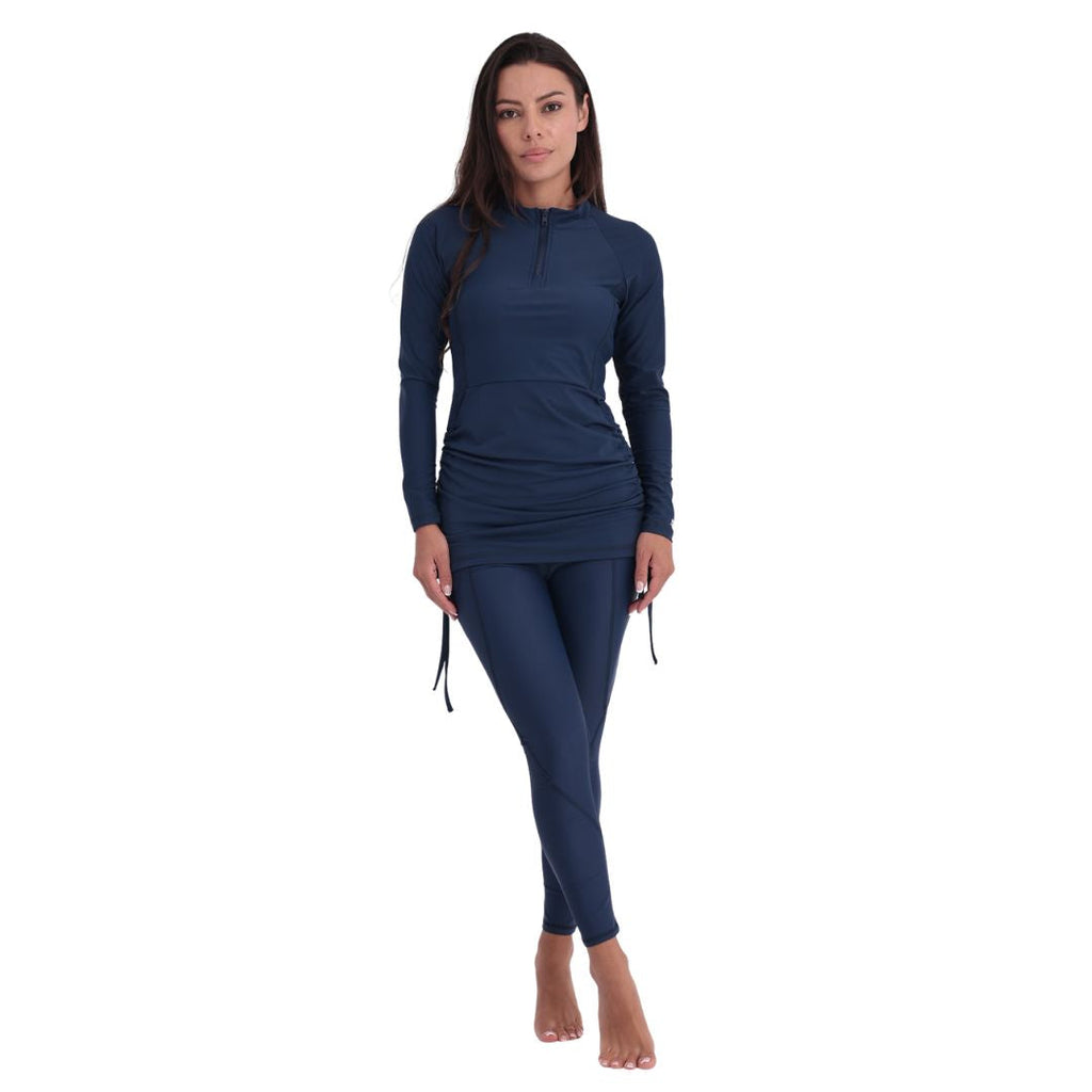 Contour Zip Top