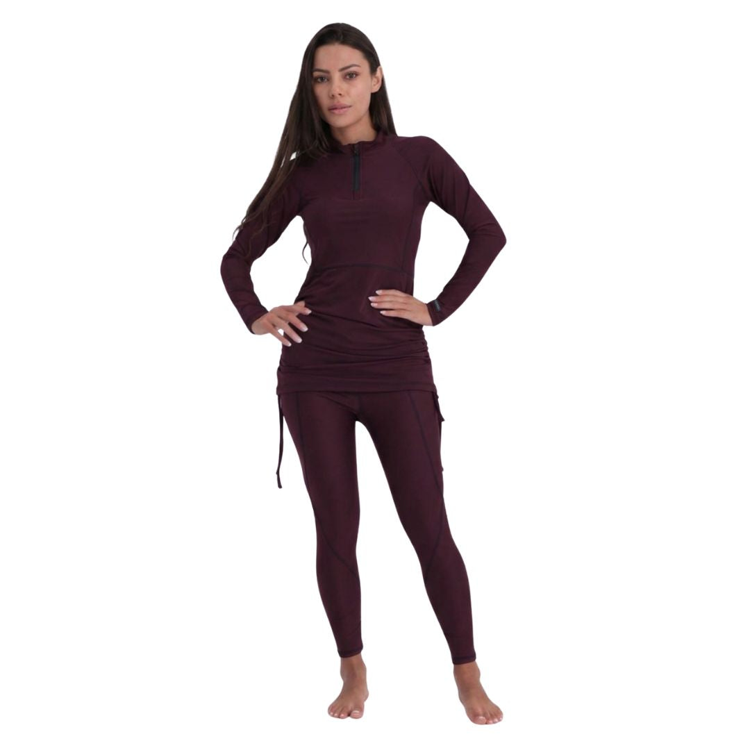 Contour Zip Top