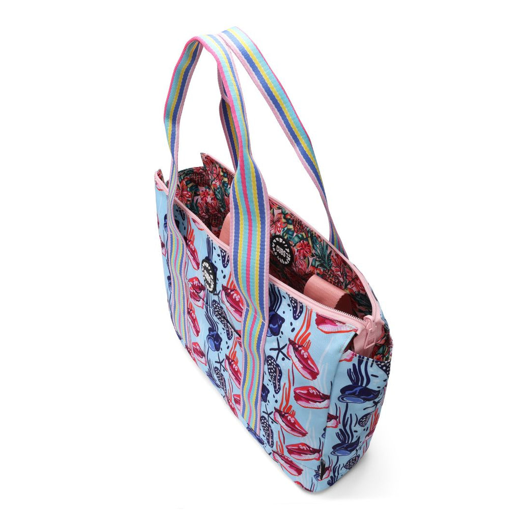 Tropical Under the Sea Double Face Tote Bag 19 L