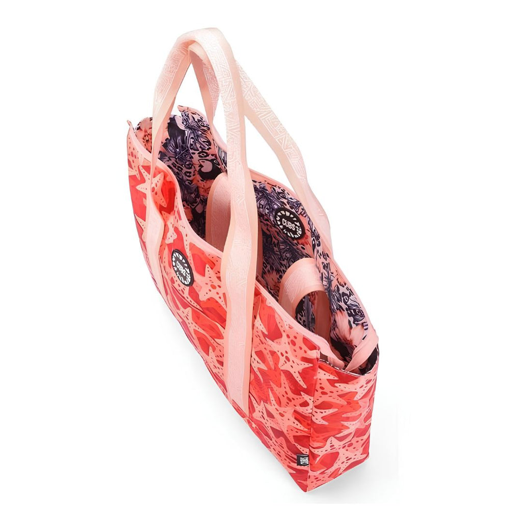 Stars and Pigeons Double Face Tote Bag 19 L