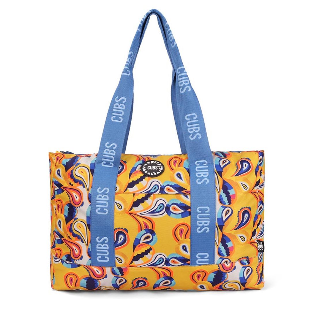 Black & Yellow Vibes Double Face Tote Bag 19 L