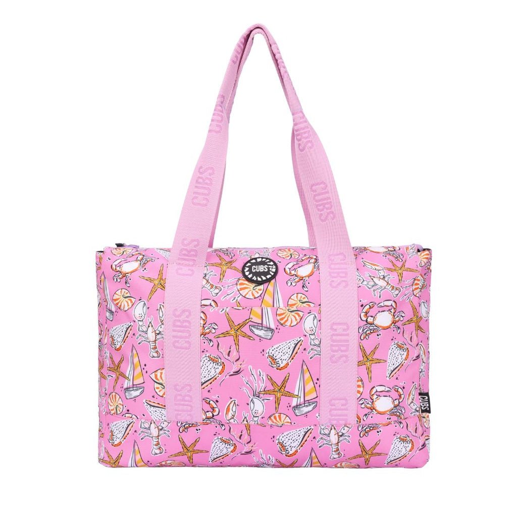 Leaves & Sea Shells Double Face Tote Bag 19 L