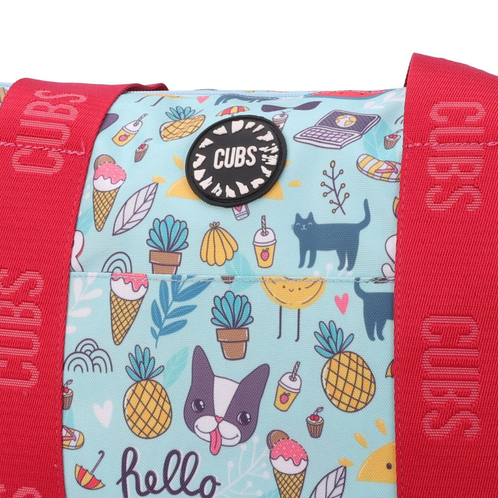 Shades of Summer Vibes Double Face Tote Bag 19 L