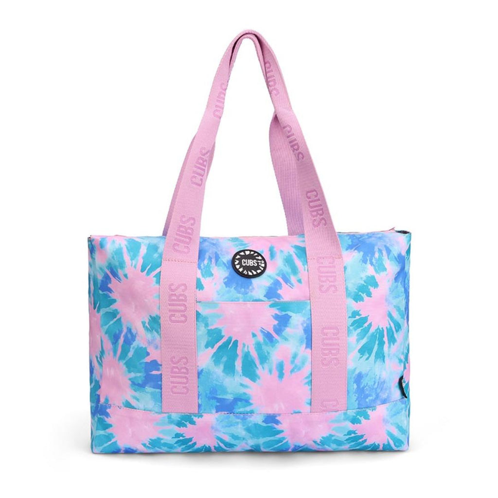 Colorful Vibes and Tie Dye Double Face Tote Bag 19 L