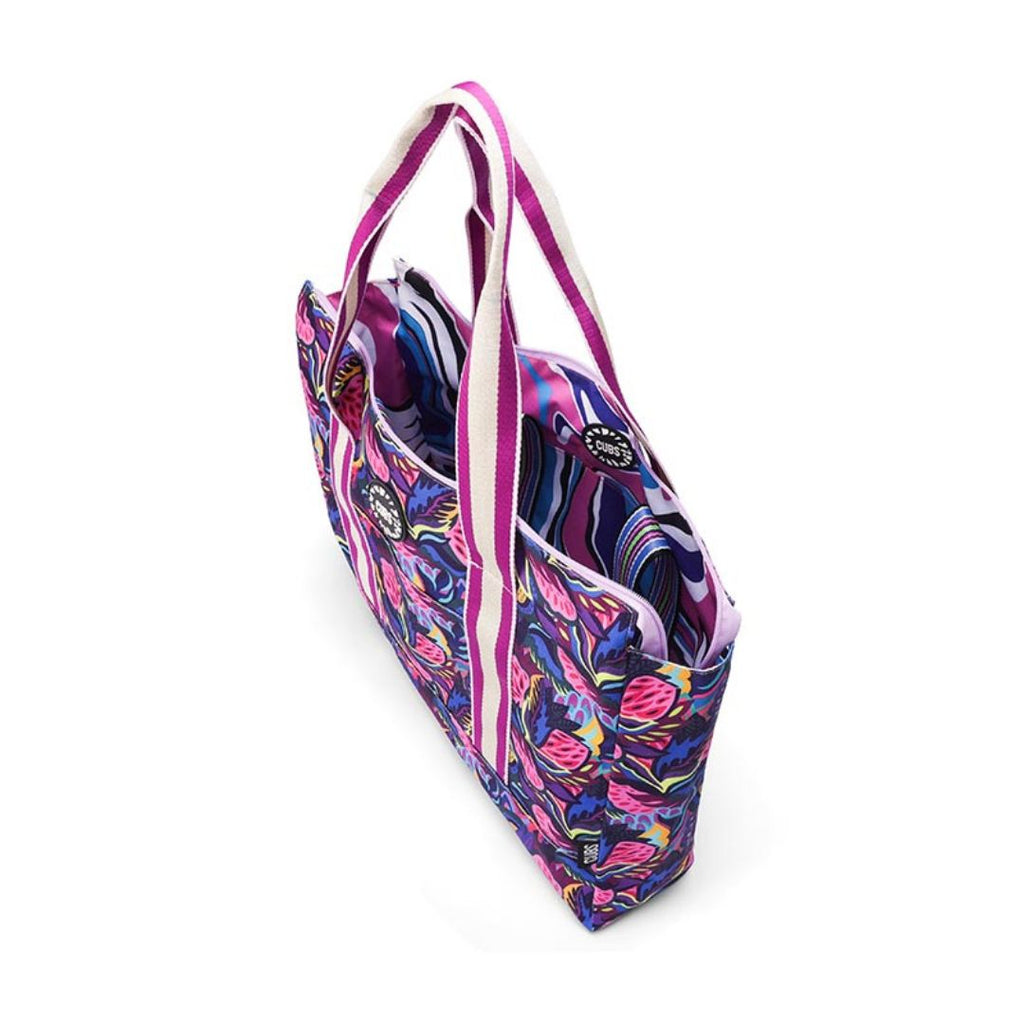 Vibes of Purple Double Face Tote Bag 19 L