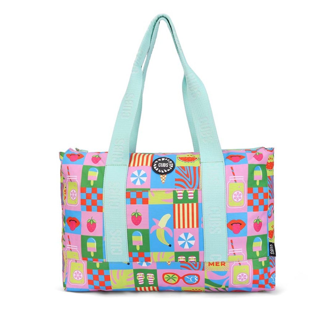 Every Day in Blue Double Face Tote Bag 19 L