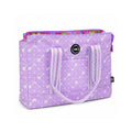 Lilac Sparks and Girly Camo Double Face Tote Bag 19 L
