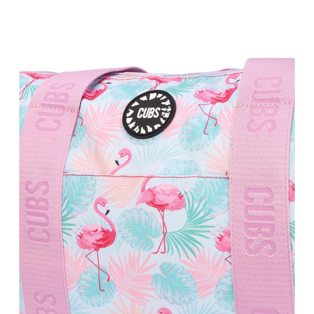 Fruits and Flamingos Double Face Tote Bag 19 L