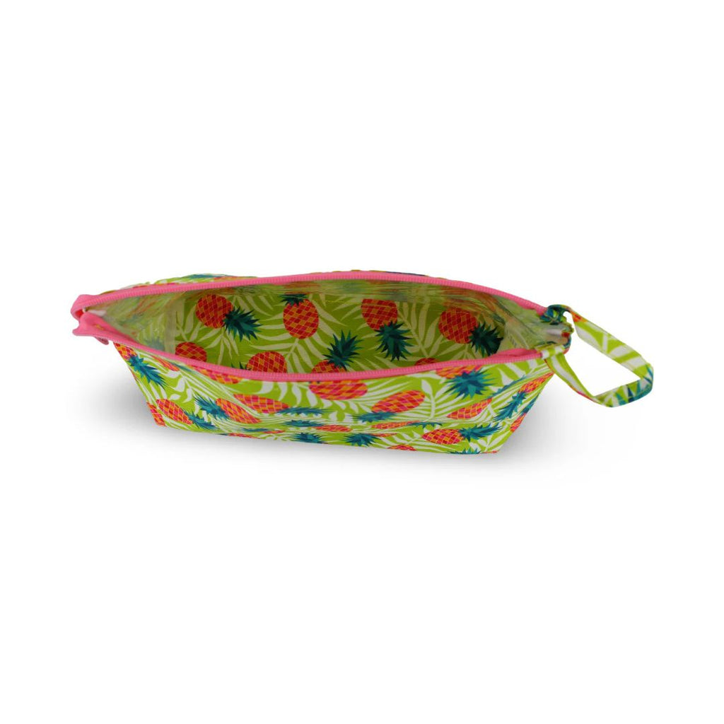 Yellow Pineapples Large Pouches