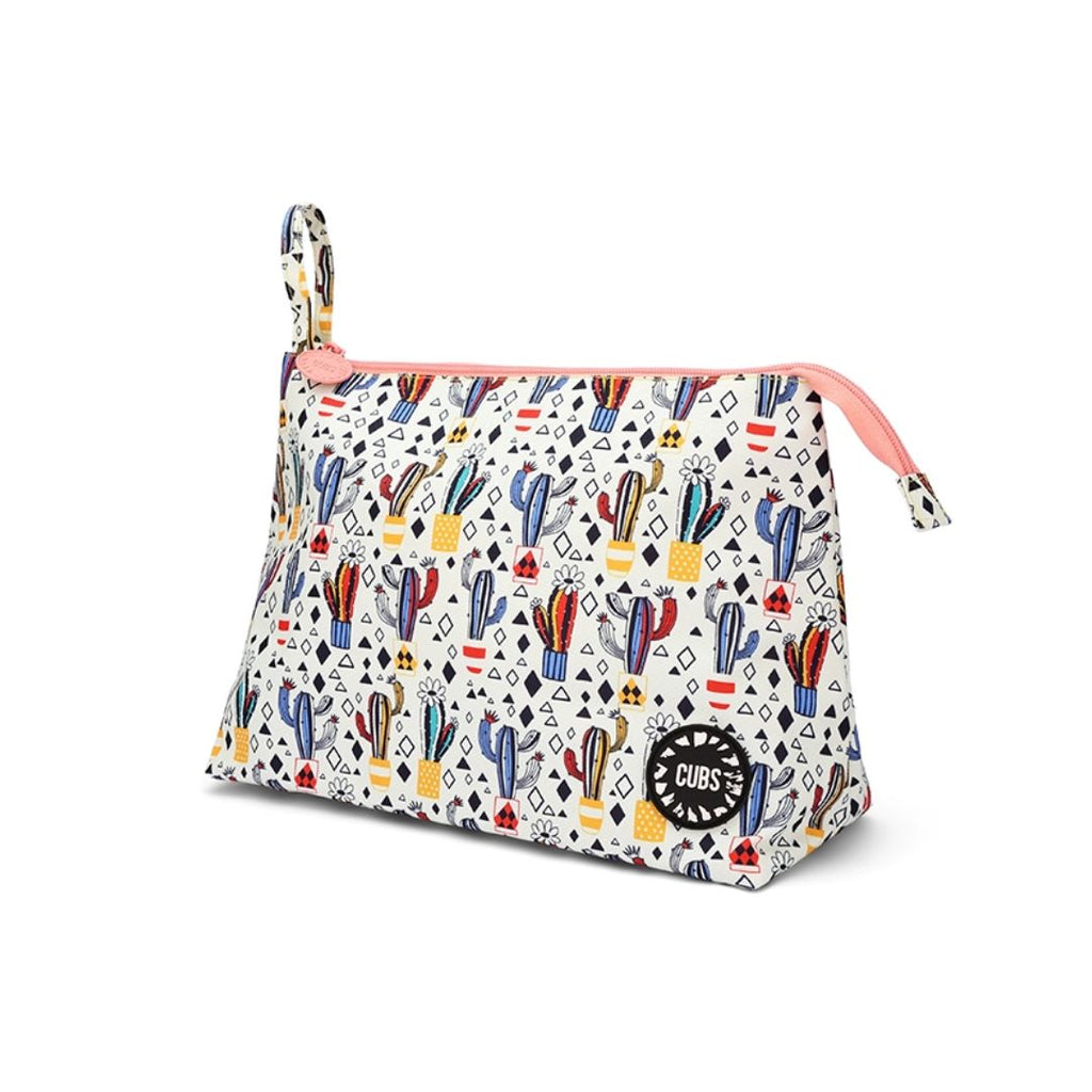White Cactus Large Pouches