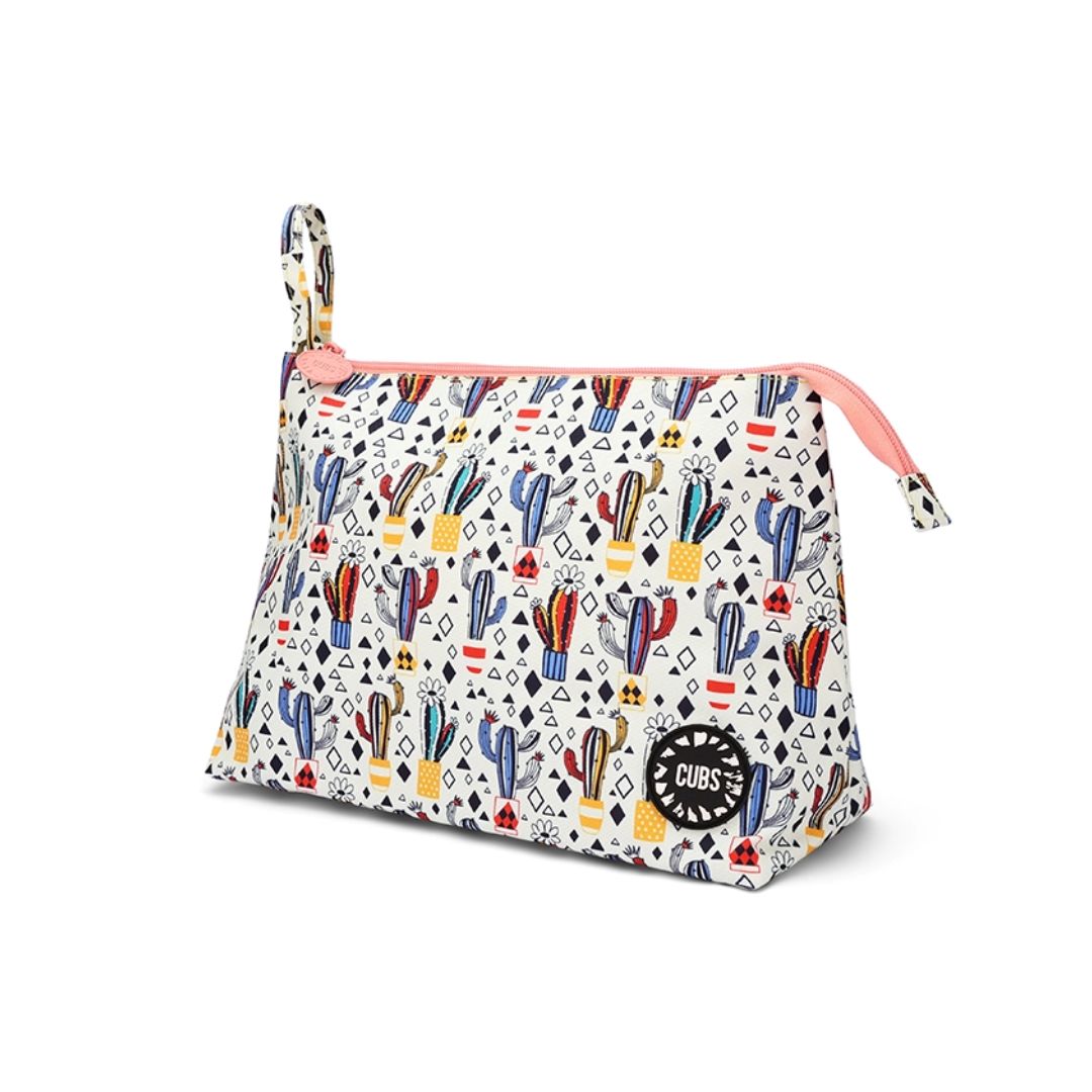 White Cactus Large Pouches