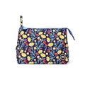 Navy Garden Large Pouches