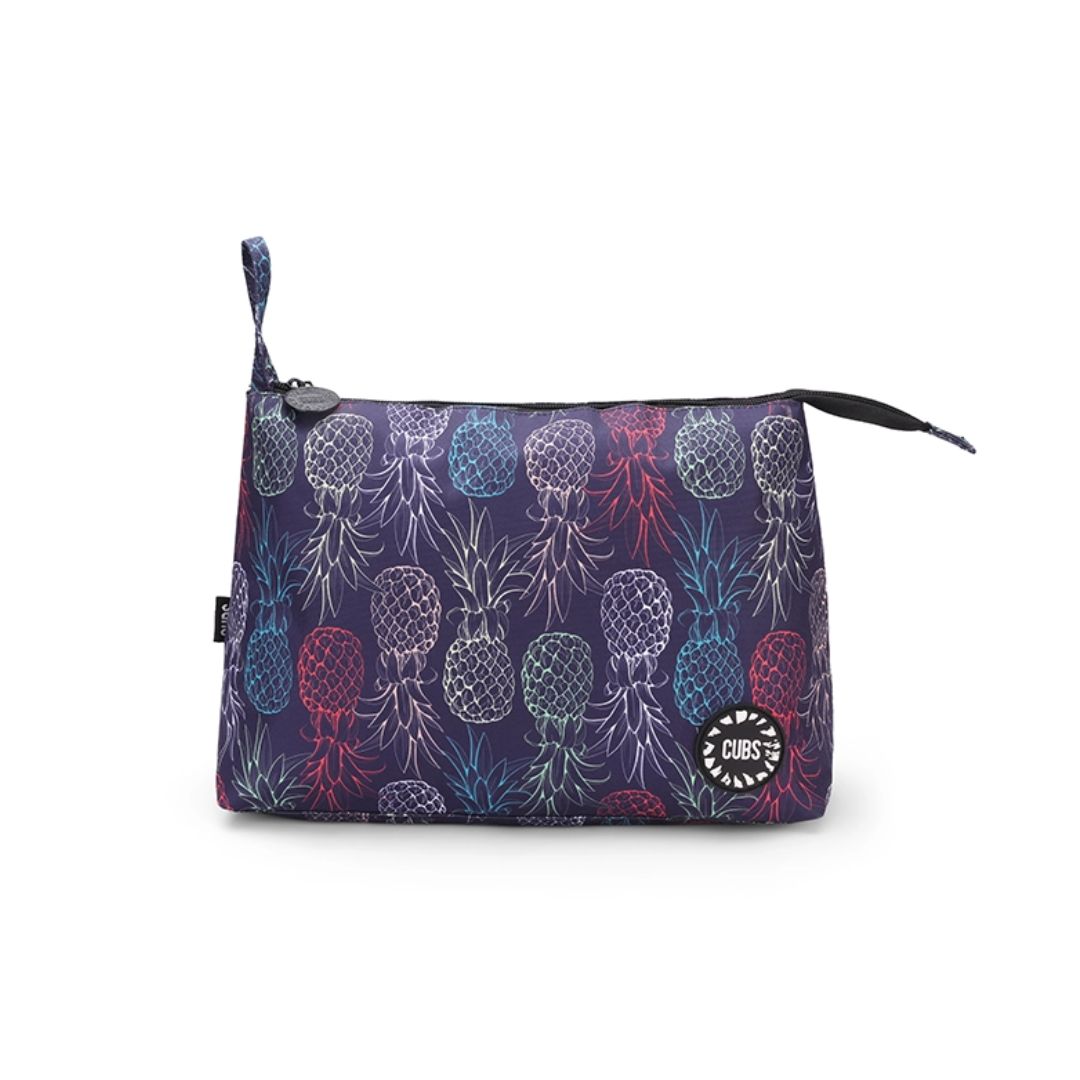 Black Pineapples Large Pouches