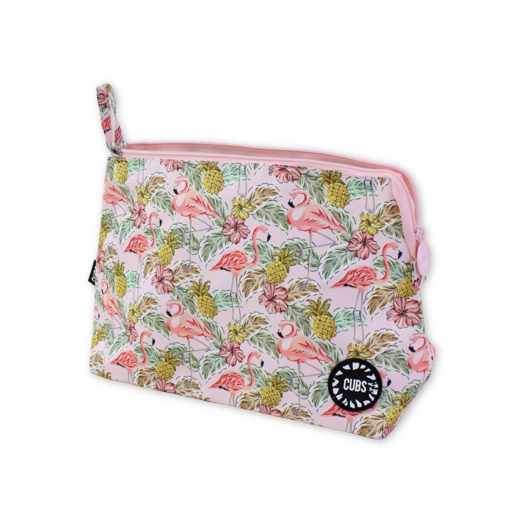 Pinkish Flamingos Large Pouches