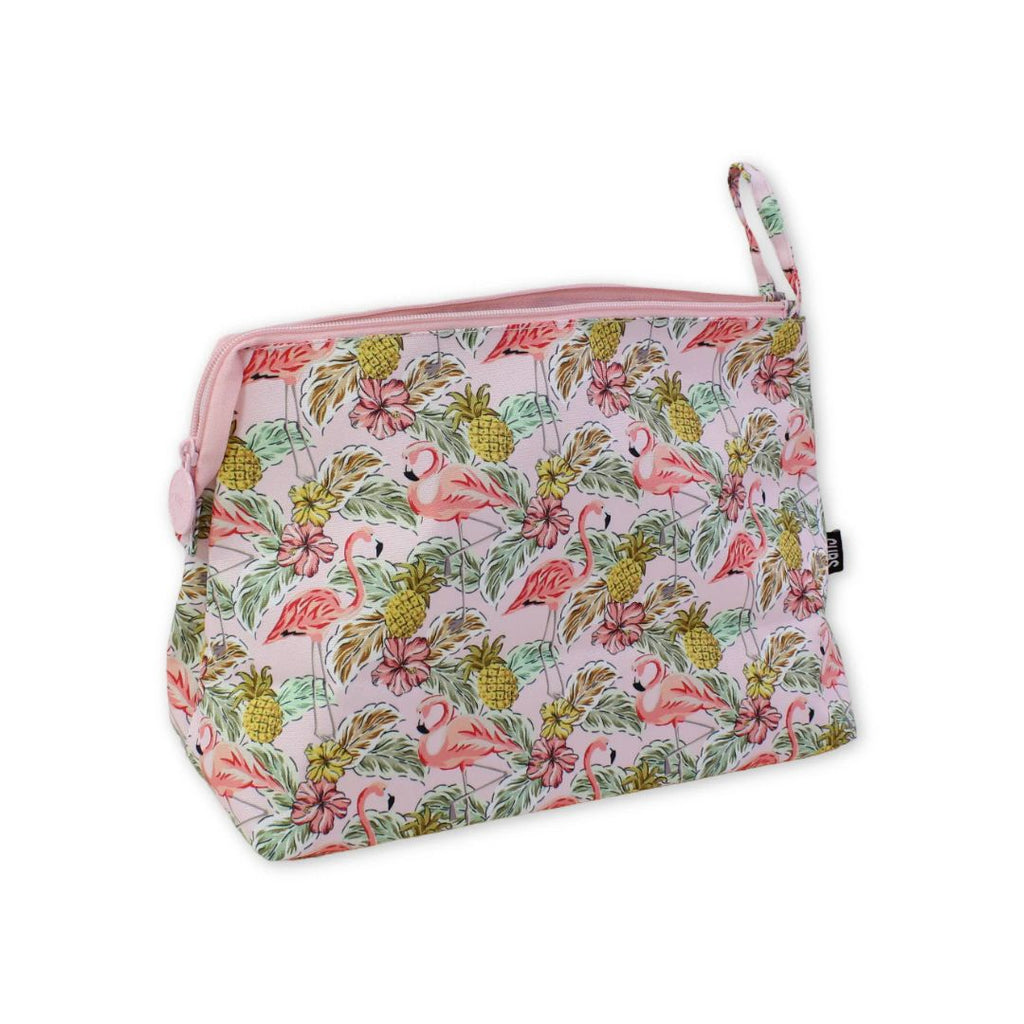 Pinkish Flamingos Large Pouches