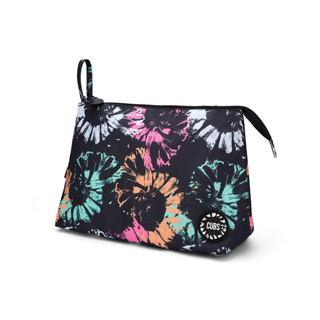 Dark Tie Dye Large Pouches
