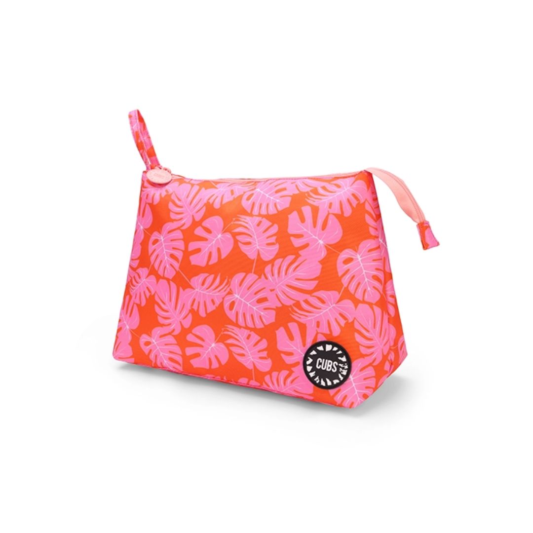 Orange Leaves Large Pouches