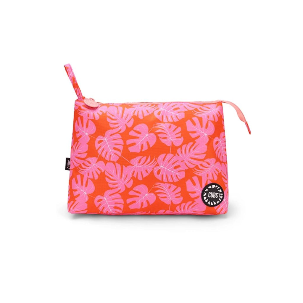 Orange Leaves Large Pouches