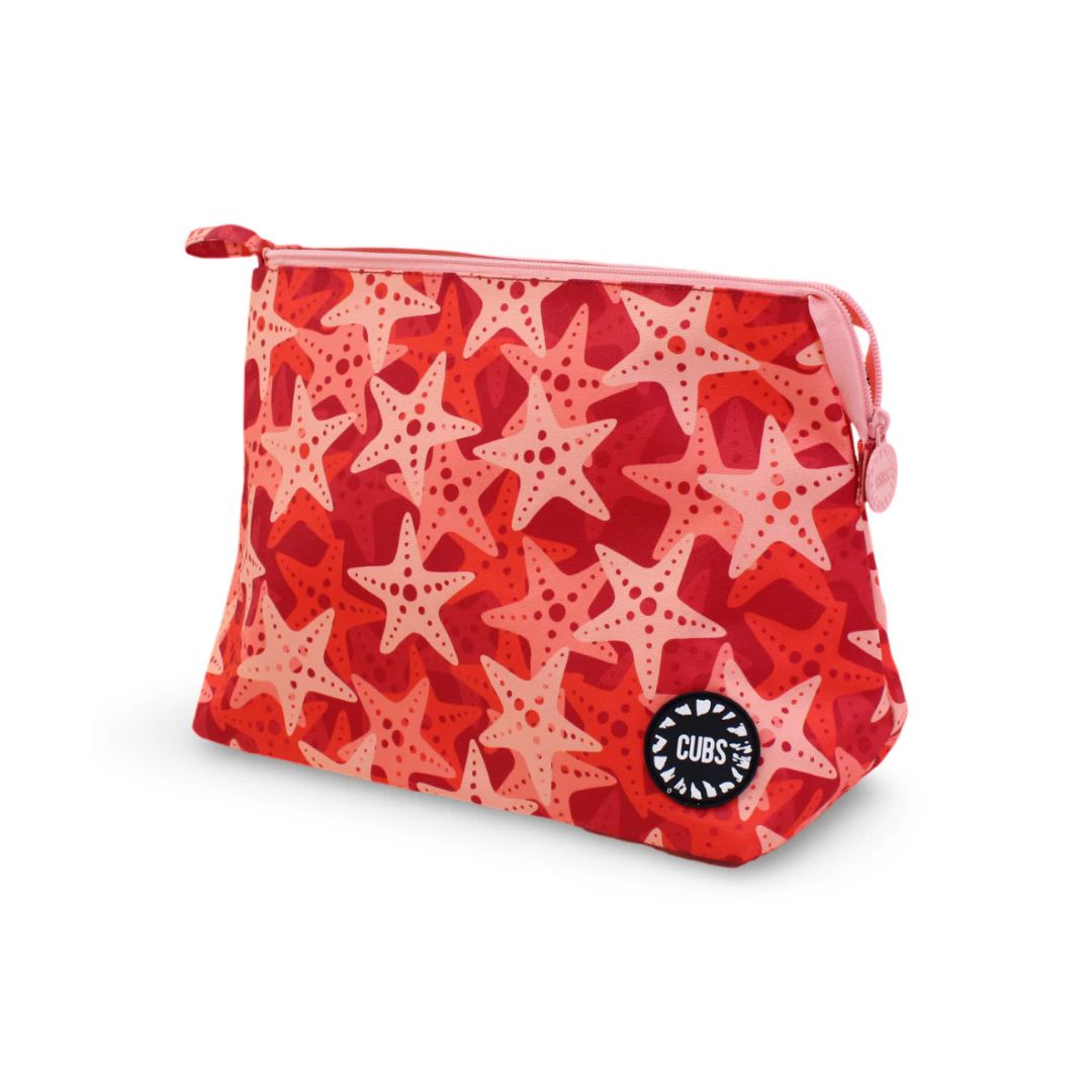 Peach Stars Large Pouches