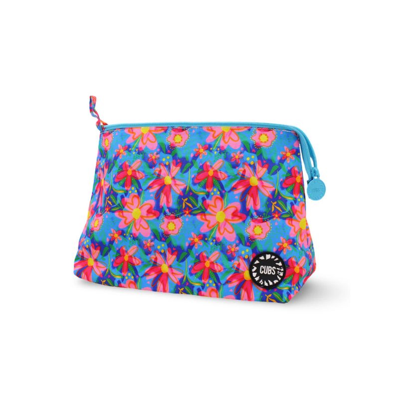 Lovely Flowers Large Pouches