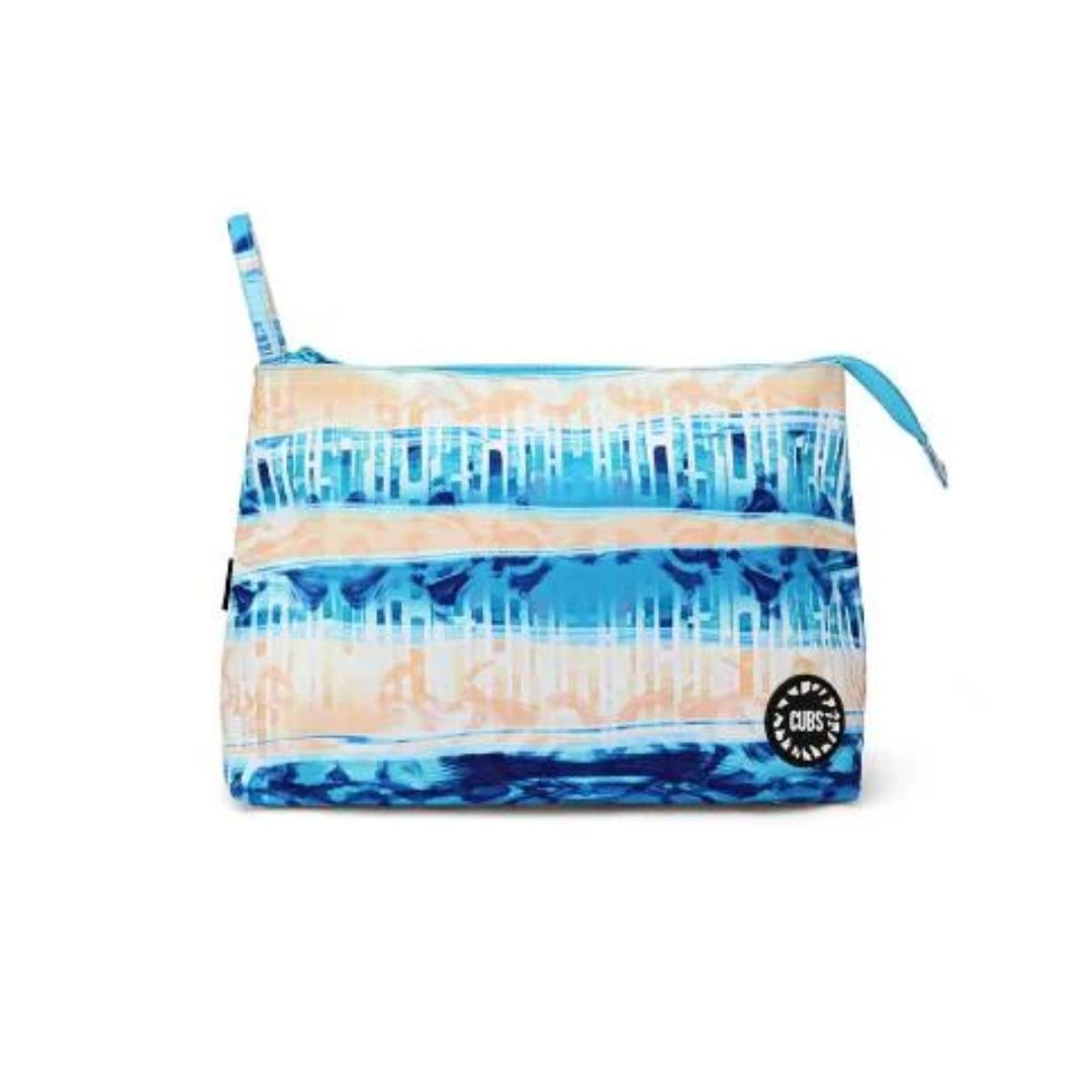 Blue & Peach Large Pouches