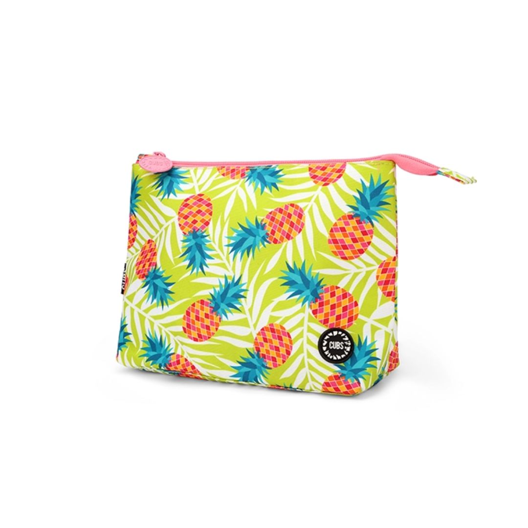 Yellow Pineapples Medium Pouch