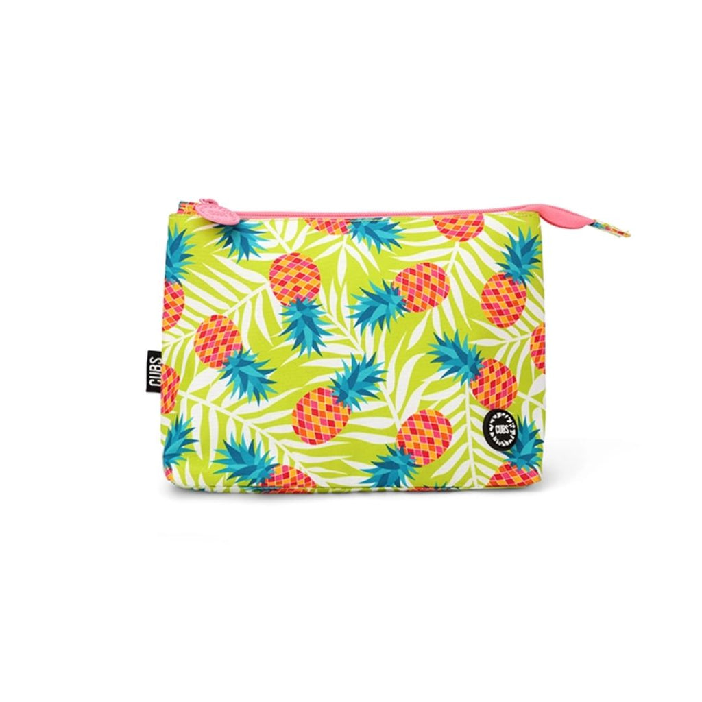 Yellow Pineapples Medium Pouch