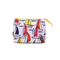 White Ships Medium Pouch