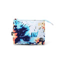 Bluish Tie Dye Medium Pouch