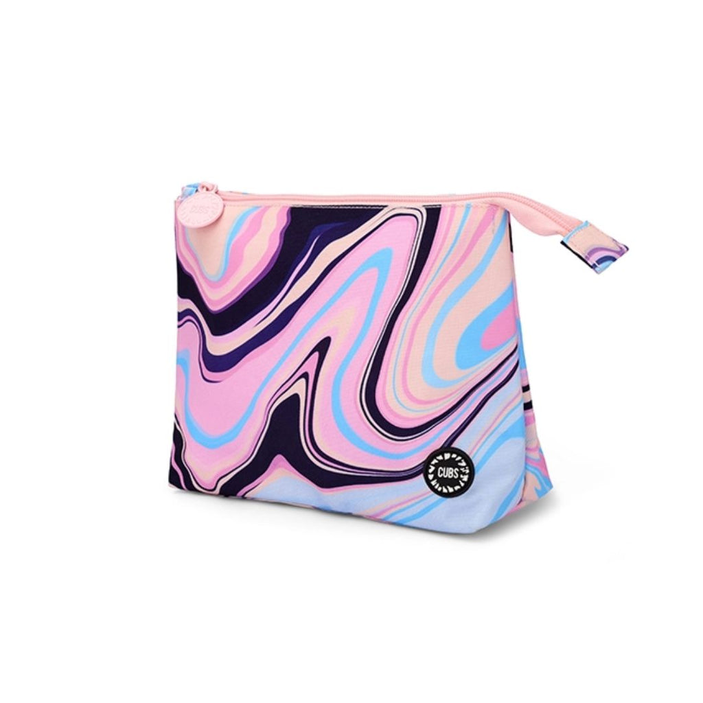 Lilac Swirls Medium Pouch