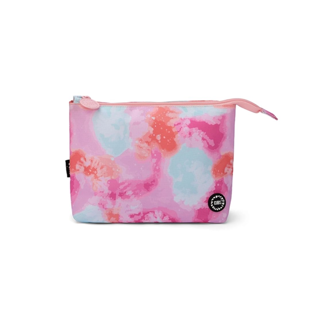 Pastel Tie Dye Medium Pouch
